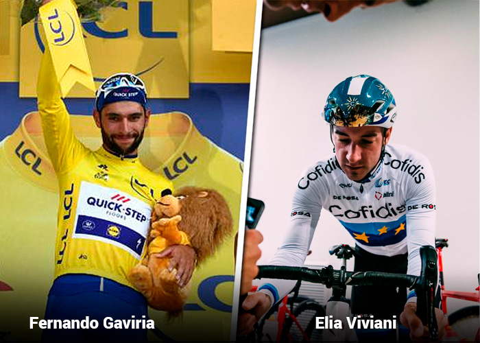 El ciclista italiano que le hizo la vida imposible a Fernando Gaviria