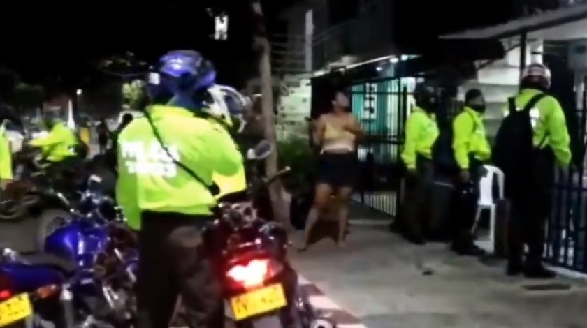 En Cali no se respetó el toque de queda y la rumba del Día del padre fue bestial