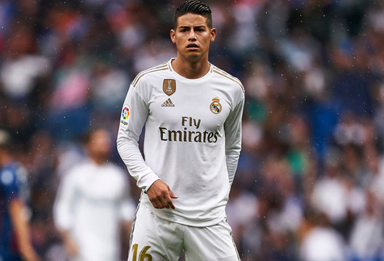 Zidane le da el chance pero James demuestra que el Madrid le queda grande