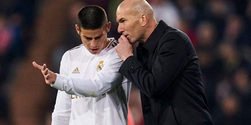 ¿Y si James manda al carajo a Zidane?
