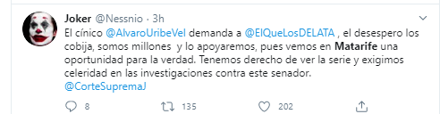  - ¿Alvaro Uribe quiere censurar Matarife?