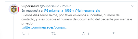  - "Mamá lleva esperando una cama de UCI hace una semana en la Clínica General del Norte en Barranquilla"