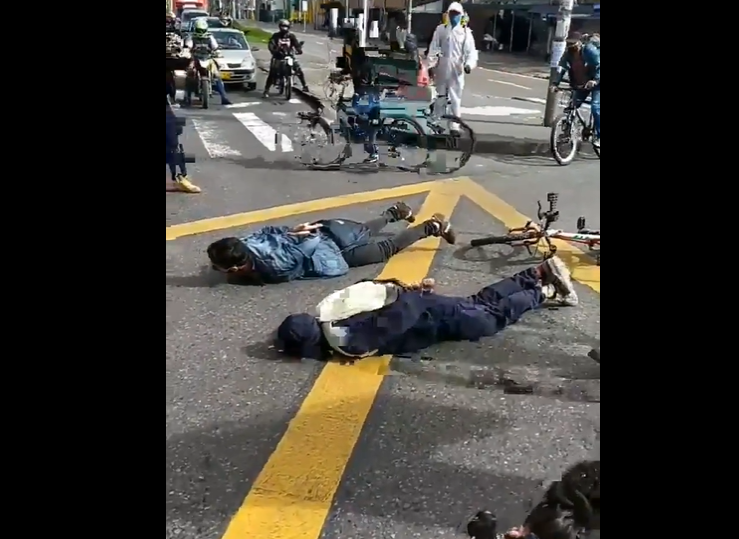 Trabajadores de Transmilenio explotaron ante el maltrato de la alcaldía