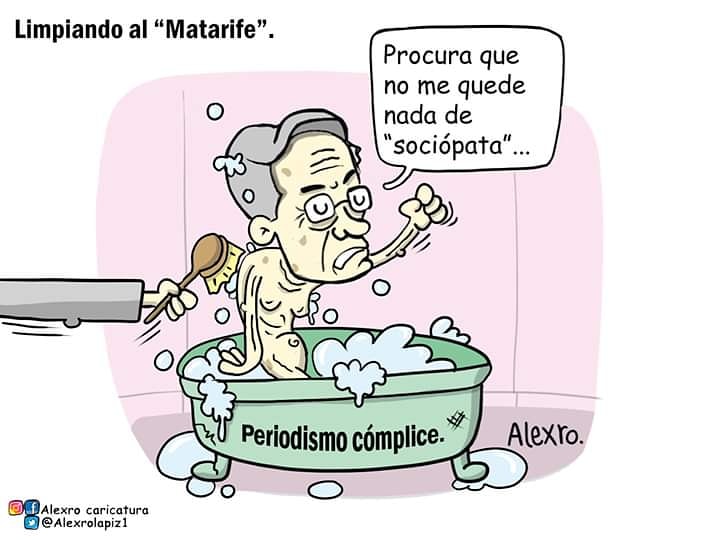 Caricatura: Limpiando al 