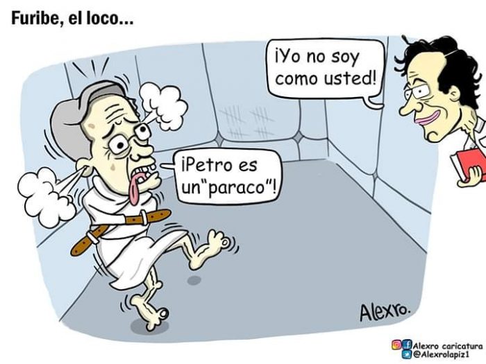  - Caricatura: "Furibe, el loco"