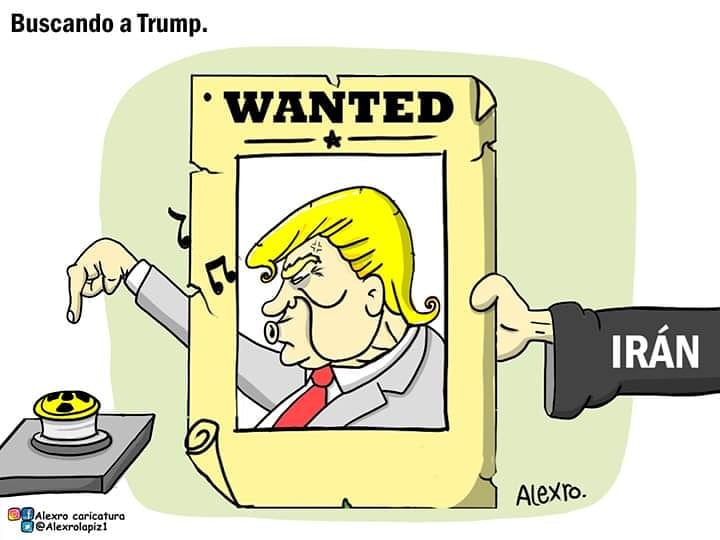 Caricatura: Buscando a Trump