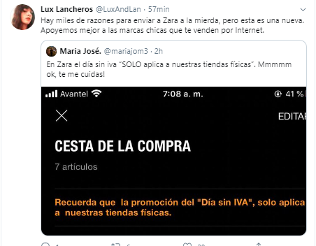  - En Zara también están obligando a la gente a ir a las tiendas