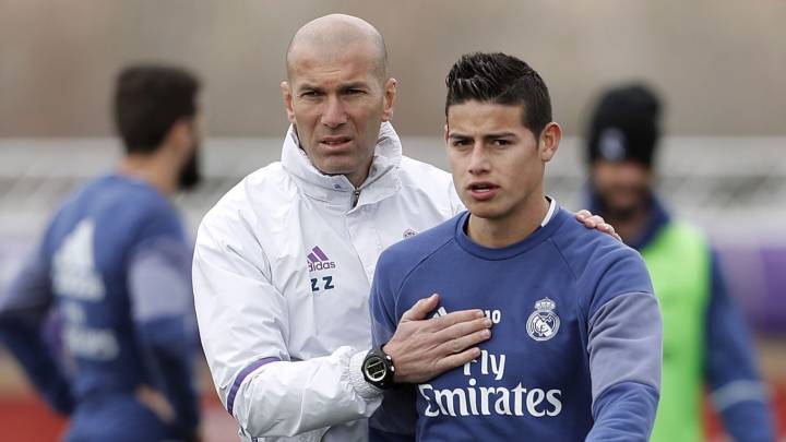 Ponerlo de defensa: la última humillación de Zidane a James