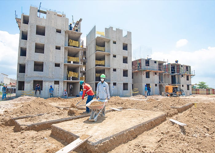 El 70% de los proyectos de vivienda se reactivaron en el Atlántico