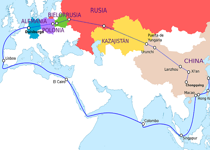 ¿Y el futuro de la nueva ruta de la seda china qué?