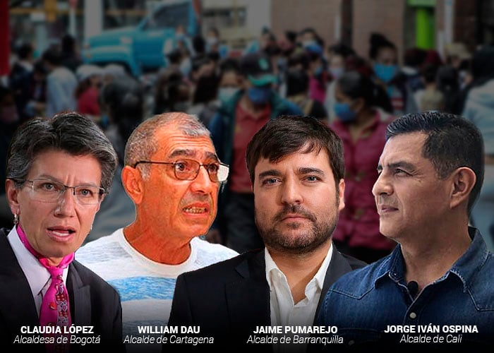 Las ciudades capital con más fallecimientos por COVID-19