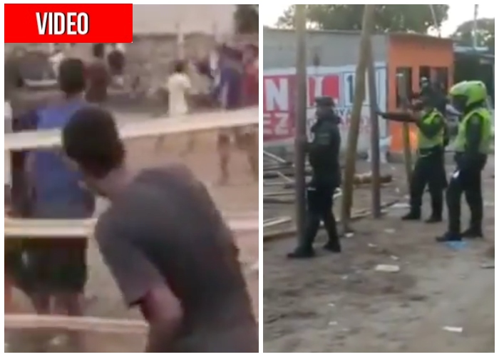 Corraleja humana en plena pandemia en Magdalena