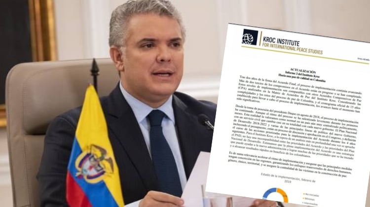 Mentira, el Gobierno no ha cumplido en 74% el Acuerdo de Paz