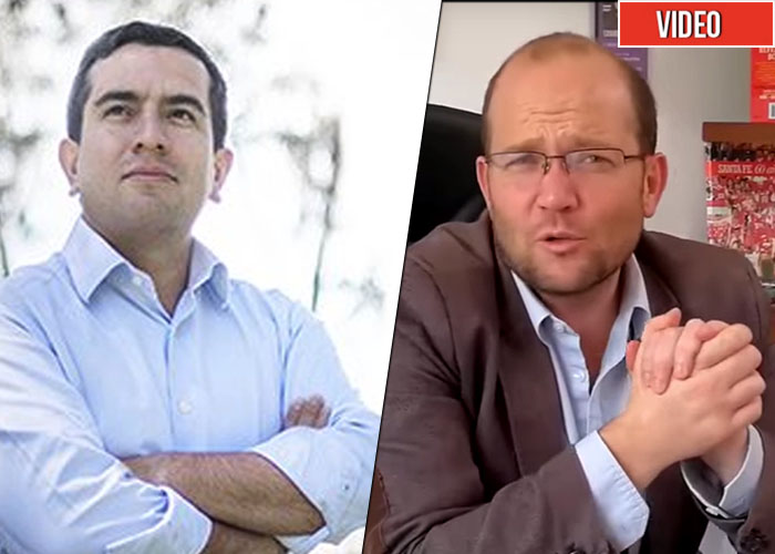 La histeria de congresita uribista contra Daniel Samper porque estaba haciendo ejercicio en plenaria