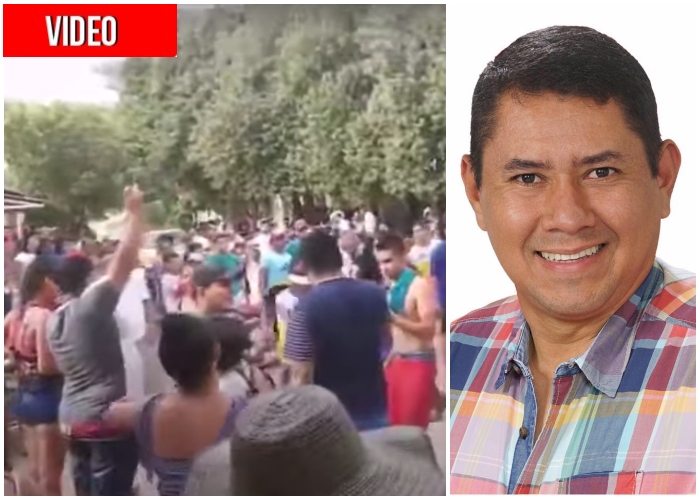 Al alcalde de Natagaima no le habría importado la pandemia y celebró el San Juan con todo
