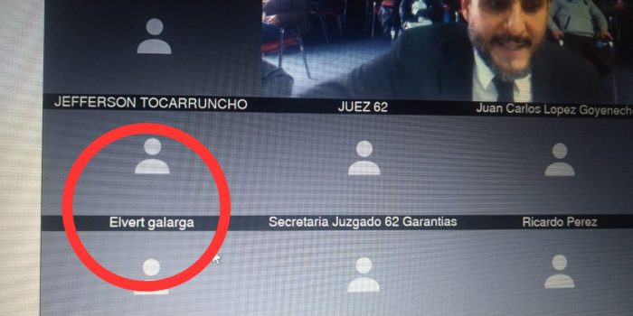  - "Elvert Galarga", ¿la burla a la Fiscalía en audiencia sobre Ñeñepolítica?