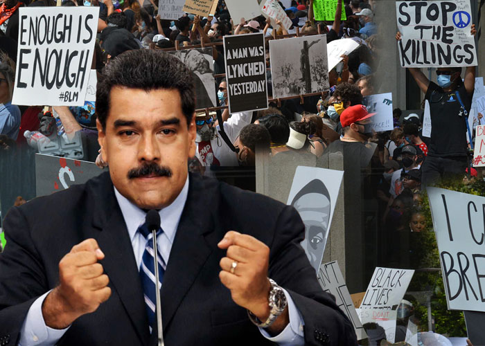 ¿Maduro está detrás de las protestas en EEUU?