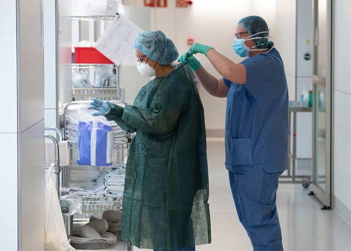 Sin miedo al COVID: ladrones roban ventiladores de hospital en Bogotá