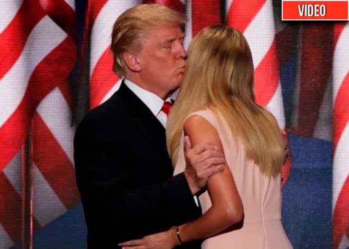 "Si Ivanka no fuera mi hija tendría sexo con ella": Donald Trump.