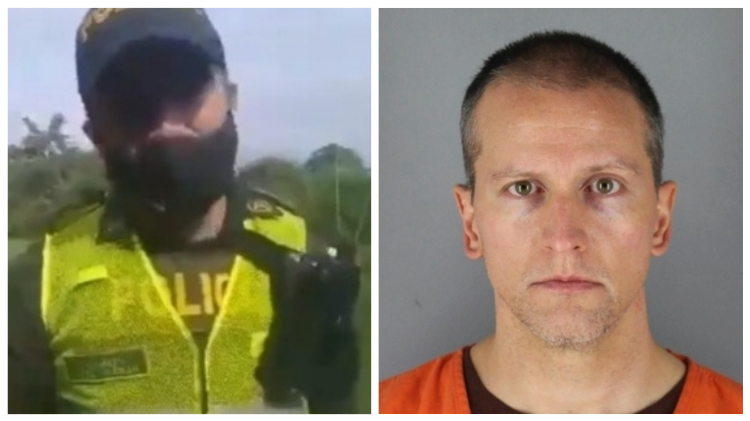 ¡Con policías así! De Zúñiga a Chauvin