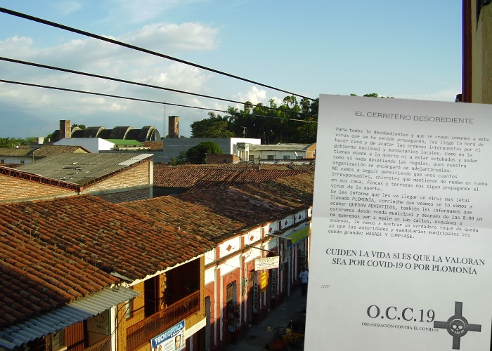 “Les va a llegar el virus de la Plomonía” la amenaza de grupos armados en el Valle