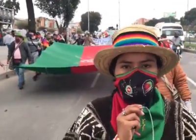 Desde el Cauca llegan caminando en protesta lideres sociales a Bogotá - Página 5 - -- Las2orillas - Desde el Cauca llegan caminando en protesta lideres sociales a Bogotá - Página 5