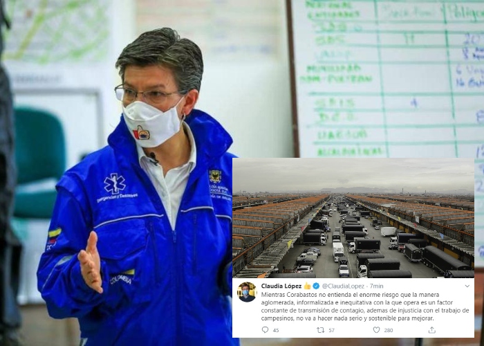 Claudia desafía a Corabastos