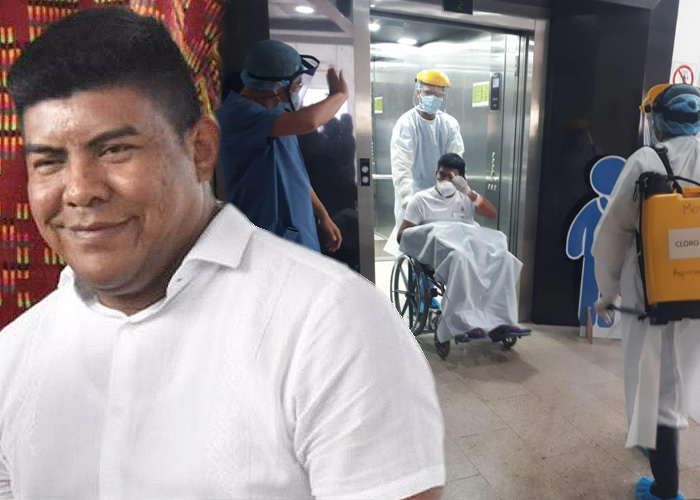 El alcalde Uribia superó el coronavirus