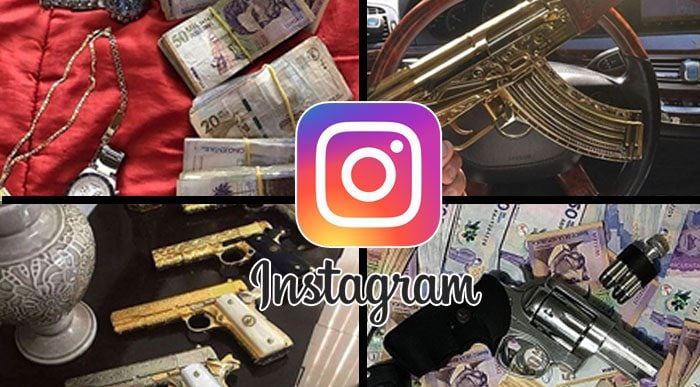  - Instagram, la gran vitrina de los carteles mexicanos que operan en Colombia