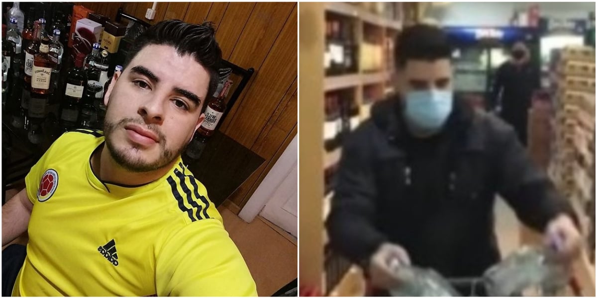 La encartada que se pegó el colombiano que llenó un carro de mercado con trago