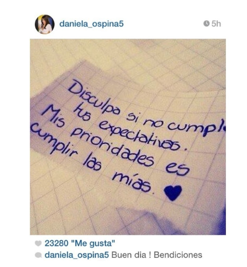  - La vida feliz de Daniela Ospina lejos de James