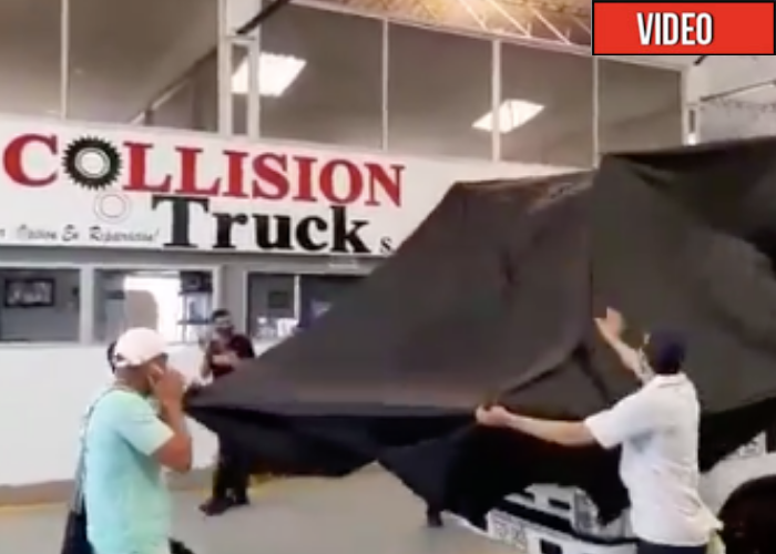 El final feliz que tuvo el conductor que lo perdió todo después de que le saquearan los pescados