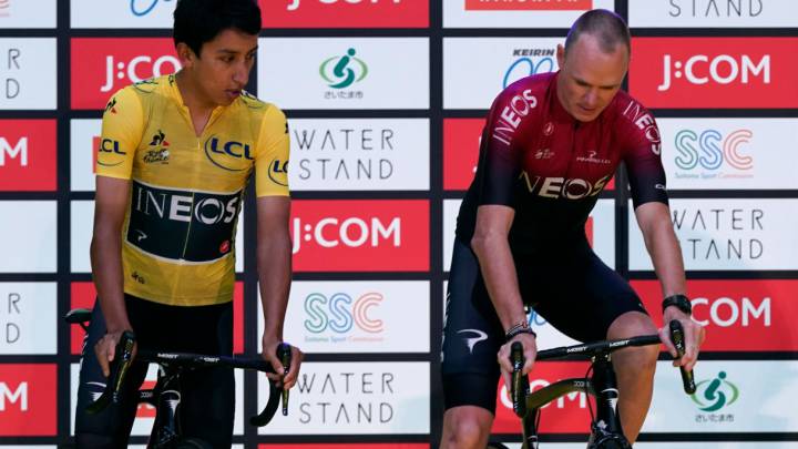 Froome no le planta cara a Egan y se va del INEOS