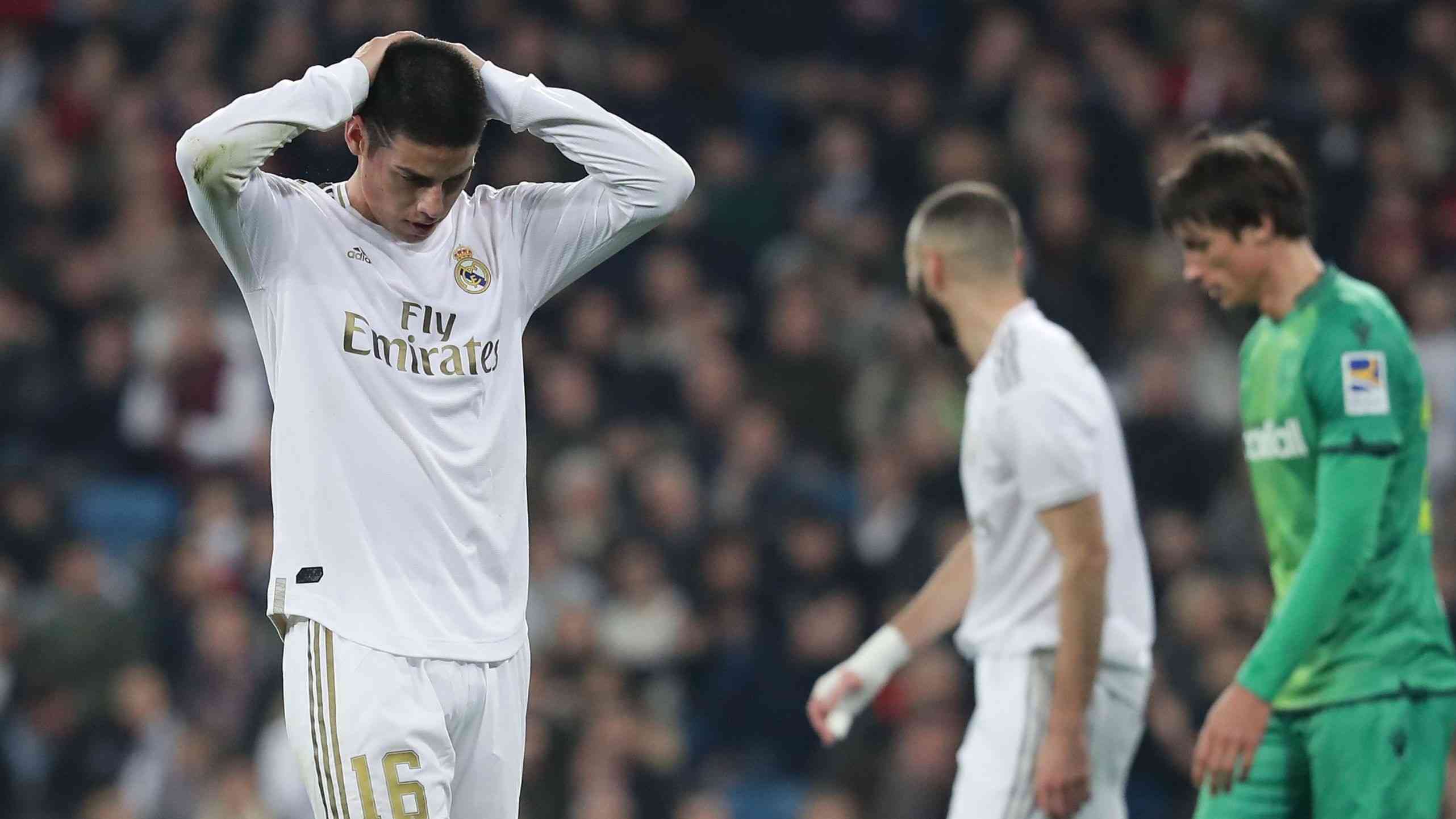 La prensa española sentenció: James anda mal de la cabeza