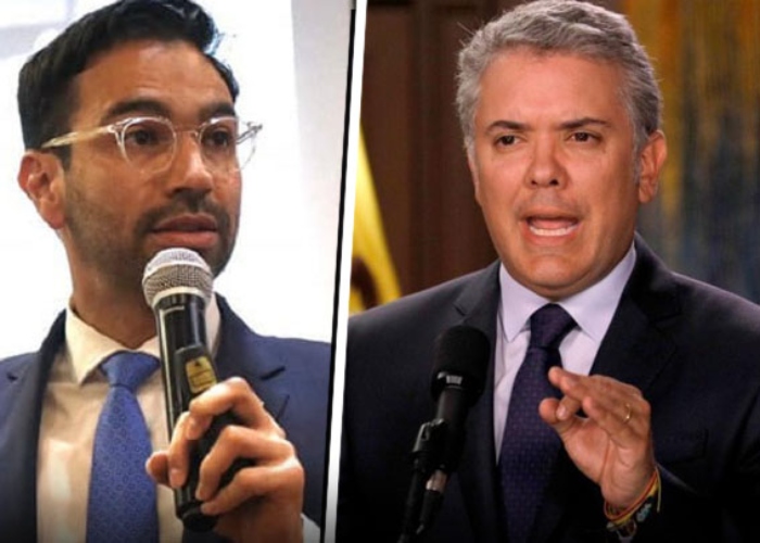 Desplante del presidente Duque a congresista del partido Verde