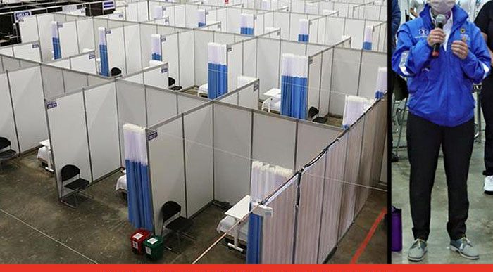  - La soledad en el mega hospital de Corferias