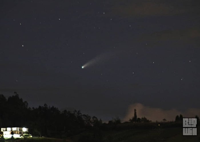 Wilder Reyes, el planetarista detrás de la primera fotografía del cometa Neowise en Colombia