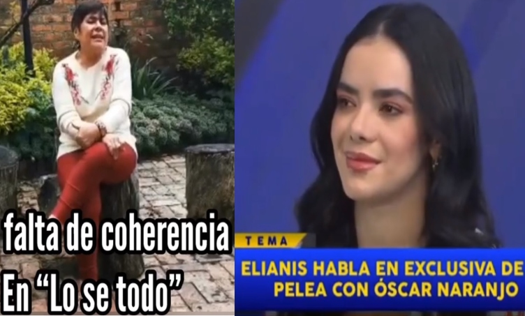 La insultada que le pegó la negra candela a Elianis Garrido