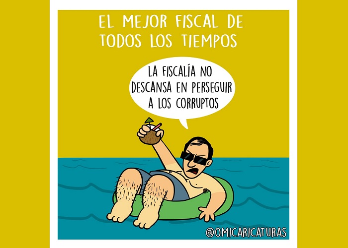 Caricatura: La Fiscalía no descansa...