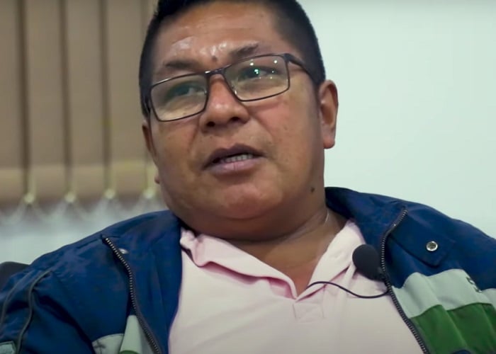 Germán Valencia y su historia de liderazgo ancestral