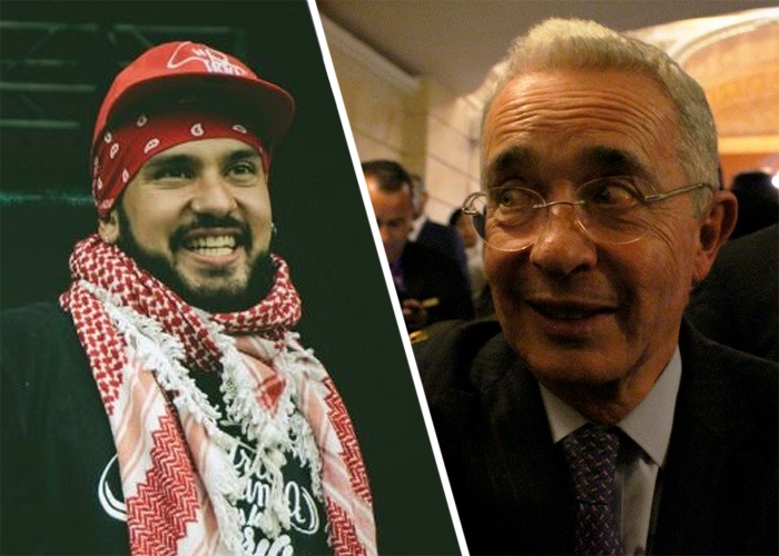 Un rapero obliga a Uribe a retractarse
