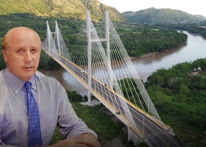 El mega constructor Mario Huertas echó a andar la carretera Honda-Girardot