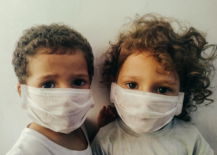 El coronavirus en los ojos de un niño