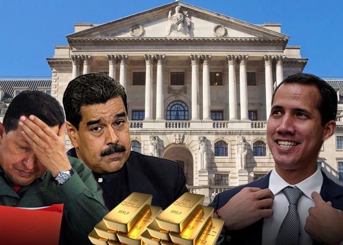 Cómo llegó el oro de Venezuela al Banco de Inglaterra