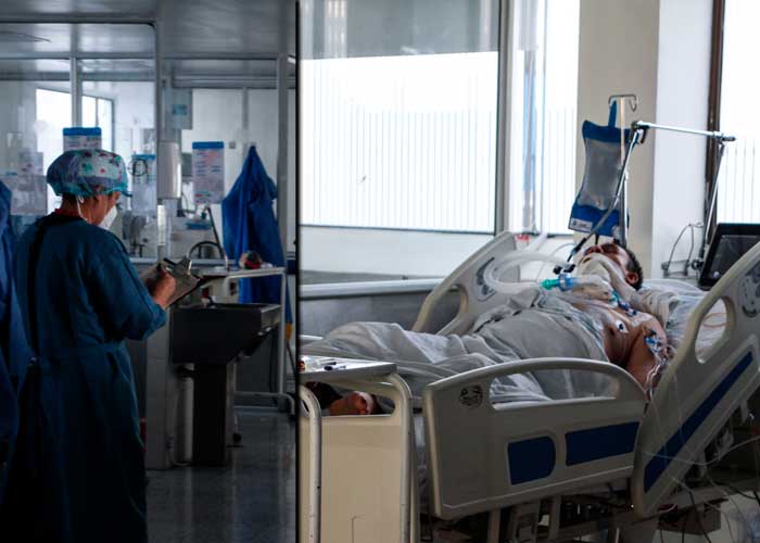 La angustia que se vive en la UCI de un hospital de Bogotá
