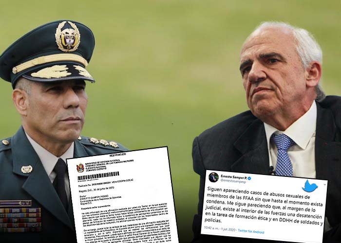 La indignación de Samper con las FFMM que enfureció al general Zapateiro