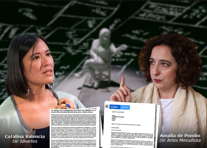 Premio Luis Caballero de arte enfrenta a Mincultura e Idartes