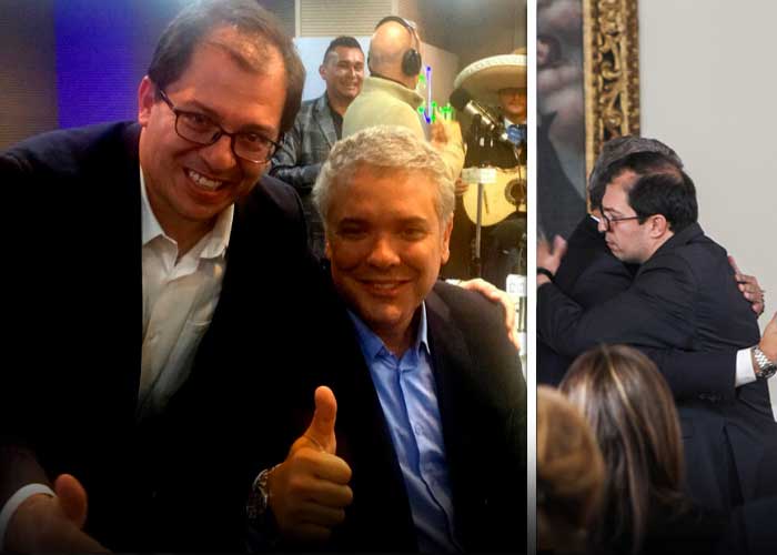 Presidente y fiscal, dos amigos atravesados por el caso Uribe