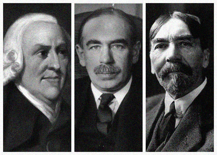 Sobre el papel del Estado en la economía y las posturas de Smith, Keynes y Veblen
