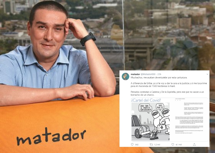 Médico entutela a Matador por caricatura
